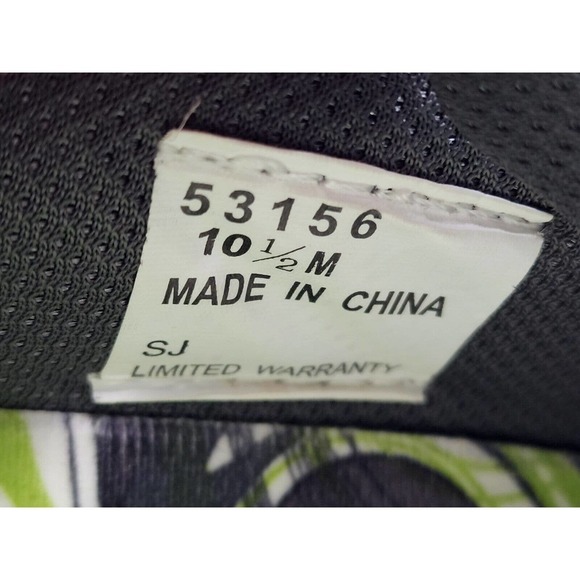 FootJoy Sport White and Black Leather Spike Golf Shoe Style 53156 Men Sz 10.5 M - Picture 9 of 9